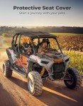 KEMIMOTO Water-Resistant Seat Covers for Polaris RZR
