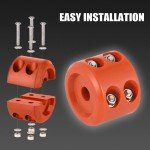 Orange Waterproof Winch Cable Hook Stopper for ATVs
