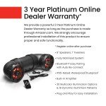 BOSS Audio 8" Bluetooth Weatherproof ATV Speakers