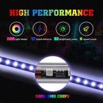 4FT LED Whip Light Antenna Flag for ATVs