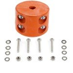 Orange Waterproof Winch Cable Hook Stopper for ATVs