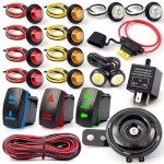 Universal ATV UTV Turn Signal Kit with Horn