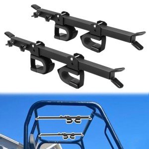 Adjustable UTV Overhead Gun & Bow Rack