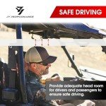 Adjustable UTV Overhead Gun & Bow Rack