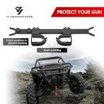 Adjustable UTV Overhead Gun & Bow Rack