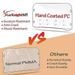 StarknightMT Scratch-Resistant UTV Front Windshield