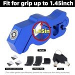 Heavy Duty Motorcycle Anti-Theft Brake Lock
