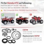 Honda FourTrax Differential Bearings and Seals Kit