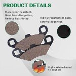 Cyleto ATV Brake Pads for Polaris Sportsman Series