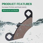 Cyleto ATV Brake Pads for Polaris Sportsman Series