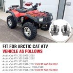 M MATI Brake Caliper with Pads for Arctic Cat ATV