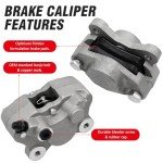 M MATI Brake Caliper with Pads for Arctic Cat ATV