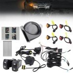 Universal ATV UTV Turn Signal and Horn Kit