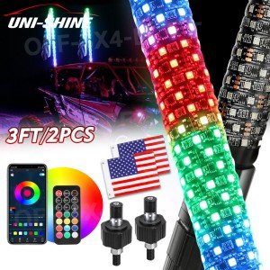 3ft LED Whip Light for UTV/ATV Accessories