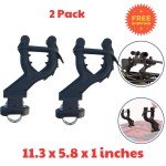 ATV UTV Single Grip Mount Rifle Bow Rack