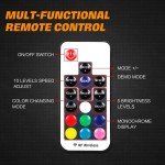 4ft RGB LED Spiral Whip Light for ATVs