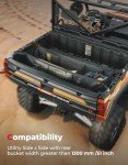 KEMIMOTO Heavy-Duty UTV Cargo Net Organizer