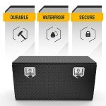 36" Tuffiom Aluminum Truck Tool Box with Lock