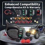 Universal ATV UTV Turn Signal and Horn Kit