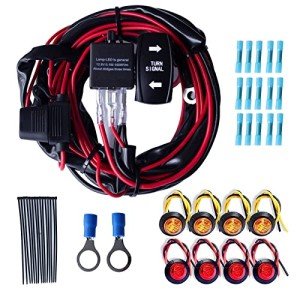 UTV Turn Signal Rocker Switch Kit for ATVs