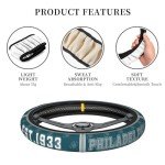 Universal Non-Slip Steering Wheel Cover for Vehicles