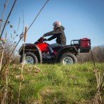 Universal Steel ATV Rear Rack Drop Basket