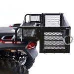 Universal Steel ATV Rear Rack Drop Basket