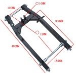 Dirt Bike Steel Swing Arm for 90-125cc Models
