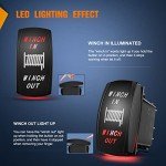 Nilight Winch Rocker Toggle Switch with Jumper Wires