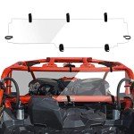 Kemimoto X3 Rear Windshield for Can Am 2017-2025