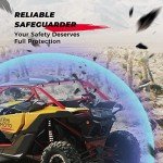 Kemimoto X3 Rear Windshield for Can Am 2017-2025