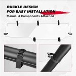 Kemimoto X3 Rear Windshield for Can Am 2017-2025