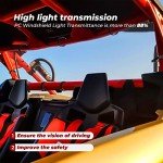 Kemimoto X3 Rear Windshield for Can Am 2017-2025