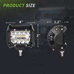 AUTOSAVER88 7D LED Tri-Row Off-Road Light Bar