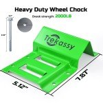 Heavy Duty ATV UTV Wheel Chock Tie-Down Kit