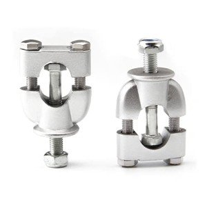 22mm 7/8" Handlebar Risers Mount Clamps - 2 Pack
