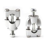 22mm 7/8" Handlebar Risers Mount Clamps - 2 Pack