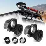 2-Pack Quick-Release Rubber Clamp for ATVs