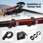 2-Pack Quick-Release Rubber Clamp for ATVs