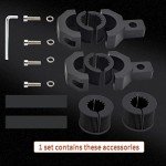 LED Light Mounting Bracket Clamp Kit for ATVs