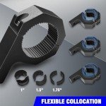 2-Pack Quick-Release Rubber Clamp for ATVs