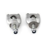 22mm 7/8" Handlebar Risers Mount Clamps - 2 Pack