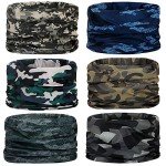 Versatile Camo Neck Gaiter for All Seasons