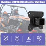 Heavy Duty 2-Inch Hitch Receiver for Polaris RZR