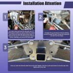 Heavy Duty 2-Inch Hitch Receiver for Polaris RZR