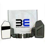 Bevel Engineering UTV Rear View Mirror Kit (2 Pack)