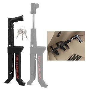 Heavy Duty Brake Pedal Lock for Vehicles