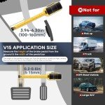 Heavy Duty Brake Pedal Lock for Vehicles