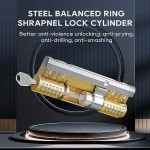 Heavy Duty Brake Pedal Lock for Vehicles