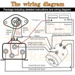 12V Winch Rocker Thumb Switch with Bracket